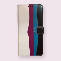 Capa Capinha Carteira Flip Colorida Celular Motorola Moto G60/G40 Fusion - Mustang