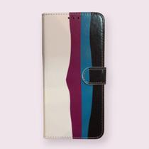 Capa Capinha Carteira Flip Colorida Celular Samsung Galaxy A22 4G - Mustang