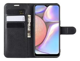 Capa Capinha Carteira Flip Couro Galaxy A10s Tela 6.2 Danet