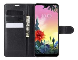 Capa Capinha Carteira Flip Couro LG K50s Tela De 6.5 Danet Capa Capinha Carteira Flip Couro LG K50s Tela De 6.5 Danet
