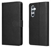 Capa Capinha Carteira Flip para Samsung Galaxy A24 Preta