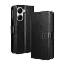 Capa Capinha Carteira Flip para Xiaomi Poco X7 PRO Case Preta