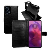 Capa Capinha Carteira Motorola Moto G24 Case Flip - IMPERIO DAS CAPAS