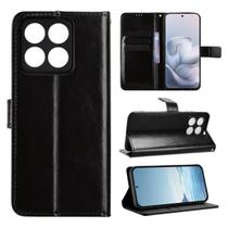 Capa Capinha Carteira Para Edge 70 Fusion Capinha Estojo Cor:Preto Capa Capinha Carteira Para Edge 70 Fusion Capinha Estojo Cor:Preto