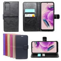 Capa Capinha Carteira Para Redmi Note 12s Flip Case Porta Cartões Capa Capinha Carteira Para Redmi Note 12s Flip Case Porta Cartões