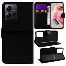 Capa Capinha Carteira + Película De Hydrogel Hd Compatível Redmi Note 12 6.67