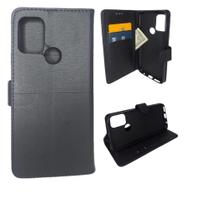 Capa Capinha Carteira + Película de Vidro 3D Para Motorola G10/G20/G30
