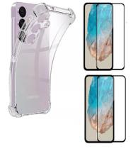Capa Capinha Case + 2 Peliculas vidro 3D Samsung Galaxy M35 Capa Capinha Case + 2 Peliculas vidro 3D Samsung Galaxy M35
