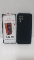 Capa Capinha Case 360 Protetora Transparente Frente E Verso Full SAMSUNG A22 4G