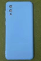 Capa Capinha Case A02/A022 Samsung Galaxy Silicone Aveludado Proteção de Câmera Colorida