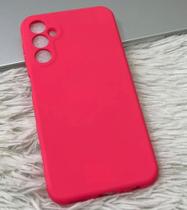 Capa Capinha Case A24 Samsung Galaxy Silicone Aveludado Proteção de Câmera