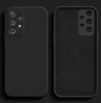Capa Capinha Case A53 5G da Samsung Galaxy Silicone Aveludado Proteção de Câmera Colorida