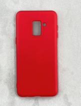 Capa Capinha Case A7 Samsung Galaxy Silicone Aveludado Proteção de Câmera Colorida - CC