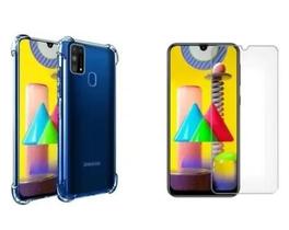 Capa Capinha Case Anti Choque Galaxy M31 + Pelicula De Vidro