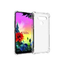 Capa Capinha Case Anti impacto E Pelicula Vidro 3D 9D Compativel LG K50s Proteção Tela Celular - MK3 PARTS