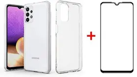 Capa Capinha Case Anti Impacto Para Galaxy A32 + Pelicula 3d Capa Capinha Case Anti Impacto Para Galaxy A32 + Pelicula 3d