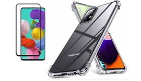 Capa Capinha Case Anti Impacto + Pelicula de vidro 3d temperado Samsung A52S