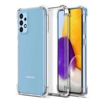 Capa Capinha Case Anti impacto + Pelicula Vidro 3D 9D Compativel Galaxy A72 Proteção Tela Celular A 72