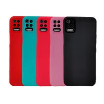 Capa Capinha Case Anti Impacto Silicone Aveludada LG K52