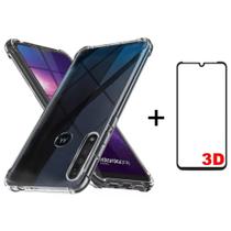 Capa Capinha Case Anti Shock Impacto Motorola Moto G8 Play / Moto One Macro + Película 3D