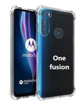 Capa Capinha Case Anti Shock Impacto Motorola One Fusion - Yellow Lens