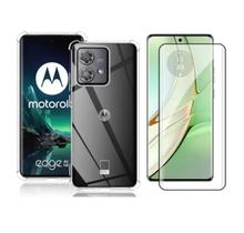 Capa Capinha Case Anti Shock + Pelicula Motorola Moto EDGE 40 NEO