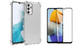 Capa Capinha Case Anti Shock + Pelicula vidro temperado 3D Samsung Galaxy M13 Capa Capinha Case Anti Shock + Pelicula vidro temperado 3D Samsung Galaxy M13