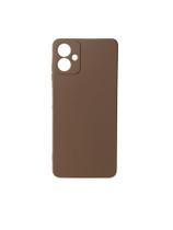 Capa Capinha Case Aveludada Para Samsung Galaxy A07 5G Marrom