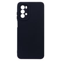 Capa Capinha Case Aveludada + Pelíc. Vidro 3d P/ Moto G52 Xt2221 6.6 - Cell In Power25