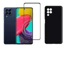 Capa Capinha Case Aveludada + Pelicula 3d Para Galaxy M53 5g