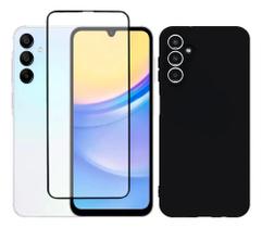 Capa Capinha Case Aveludada + Película Para Galaxy A15 4G/5G Capa Capinha Case Aveludada + Película Para Galaxy A15 4G/5G