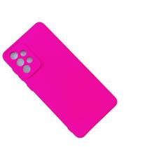Capa Capinha Case Aveludada Premium Pink Samsung Galaxy A73
