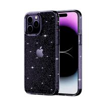 Capa Capinha Case Brilho Glitter Luxo Premium Anti Impacto TPU Compatível iPhone