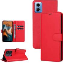 Capa Capinha Case Carteira Couro Para Moto G34 - XT Smart