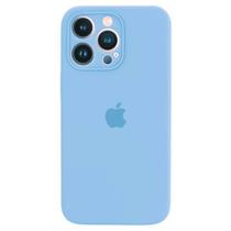 Capa Capinha Case Compatível Com iPhone 13 PRO MAX - Silicone Liquid e Interior Aveludado