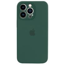 Capa Capinha Case Compatível Com iPhone 13 Pro - Silicone Liquid e Interior Aveludado - Premium