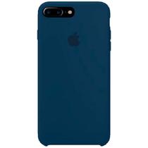 Capa Capinha Case Compatível Com iPhone 7 Plus / 8 Plus Silicone Liquid e Interior Aveludado