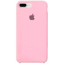 Capa Capinha Case Compatível Com iPhone 7 Plus / 8 Plus Silicone Liquid e Interior Aveludado