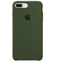 Capa Capinha Case Compatível Com iPhone 7 Plus / 8 Plus Silicone Liquid e Interior Aveludado
