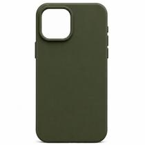Capa Capinha Case Compatível iPhone 15 Pro Max Silicone Premium Aveludada com Logo da Maçã MagSafe Proteção Completa COR