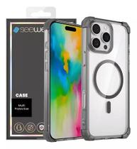 Capa Capinha Case Compativel Para iPhone 16/ IPhone 16 Plus / IPhone 16 Pro / IPhone 16 Pro Max / Série Anti-impact Magnetica