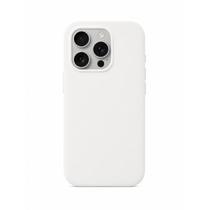 Capa Capinha Case Compatível para iPhone 16 Pro Max Silicone Premium Aveludada com Logo Estilo Maçã Proteção Completa CO