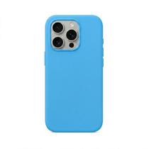 Capa Capinha Case Compatível para iPhone 16 Pro Max Silicone Premium Aveludada com Logo Estilo Maçã Proteção Completa CO