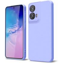 Capa Capinha Case de Silicone Aveludada Para Motorola Moto G35