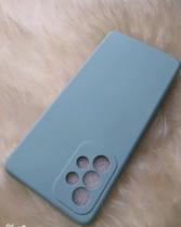 Capa Capinha Case de Silicone Samsung Galaxy A73 Aveludada Por Dentro Com Proteção Da Câmera Premium