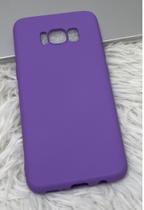 Capa Capinha Case Galaxy Samsung S8/S8 Plus Silicone Aveludado Protetora Colorido