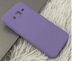 Capa Capinha Case J4 Samsung Galaxy Silicone Aveludado Proteção de Câmera Colorida