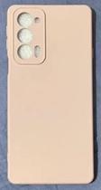 Capa Capinha Case Moto EDGE 20 Motorola Silicone Aveludado