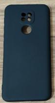 Capa Capinha Case Moto G9 Play Silicone Premium Aveludada com proteção de câmera
