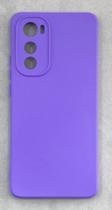 Capa Capinha Case Moto Motorola EDGE 30 Silicone Aveludada Protege Câmera Colorida Anti Impacto